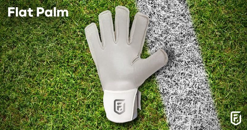 flat palm goalkeeper glove