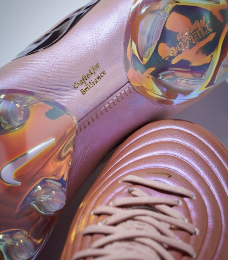 rose gold nike tiempo maestro boots
